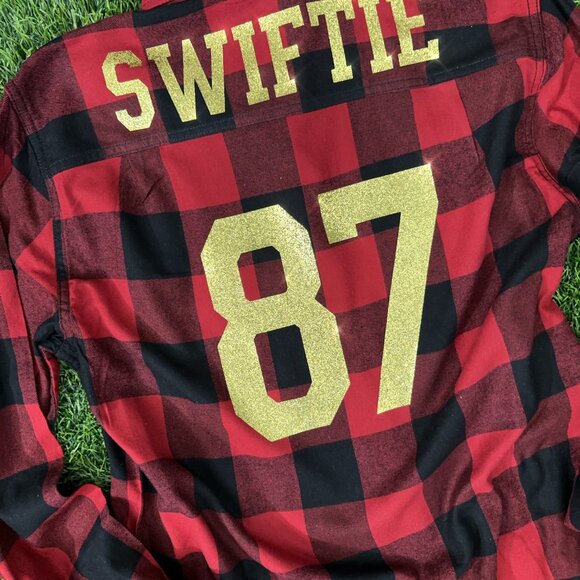 Kansas City Swiftie Player Flannel - Picture 2 of 5